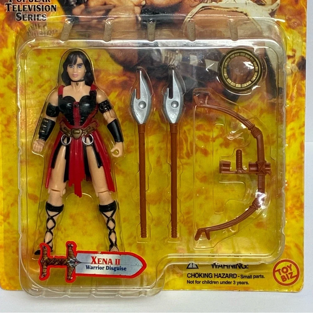 HERCULES XENA II Warrior Disguise Figure 1996 Toy Biz NIB Vintage
